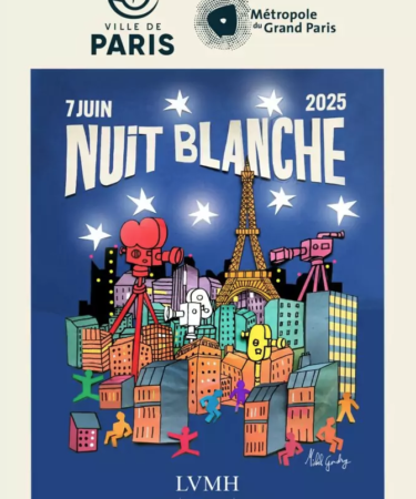affiche de la nuit blanche 2025